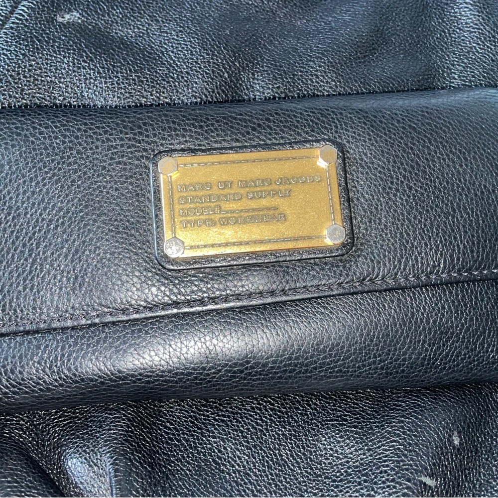 MARC BY MARC JACOBS Black Classic Q Long Trifold Wallet